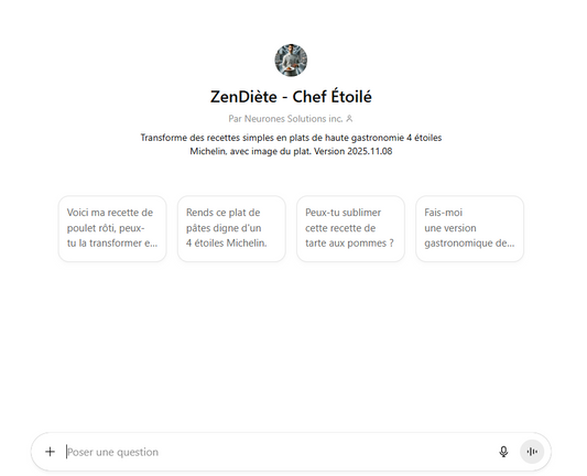 ZenDiète - Chef Etoilé