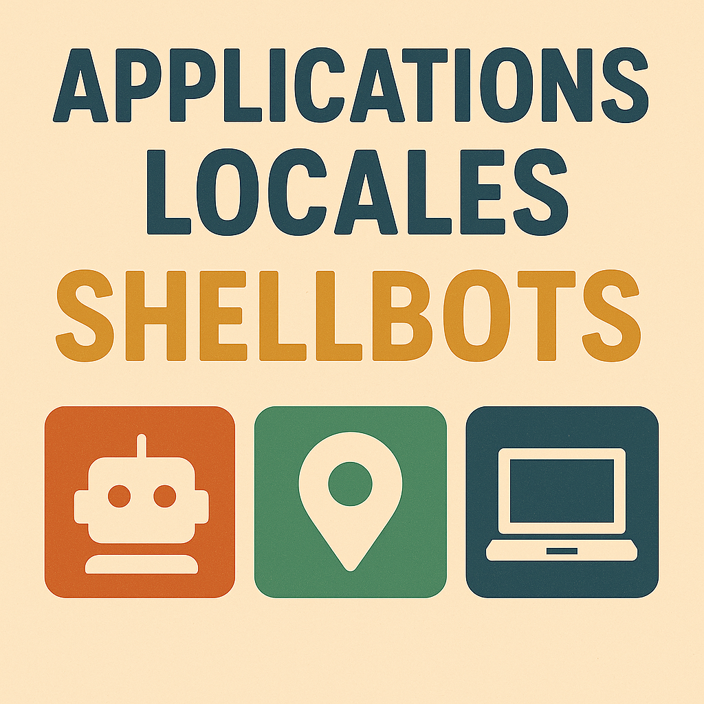 Applications Locales Shellbots