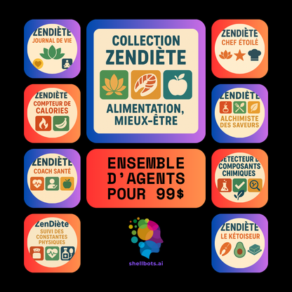 Ensemble D'agents IA Collection Zendiete