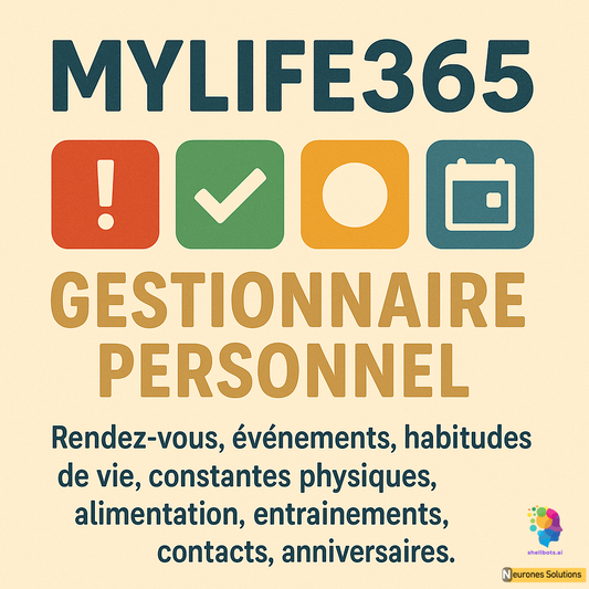 Mylife365 : votre assistant personnel complet !